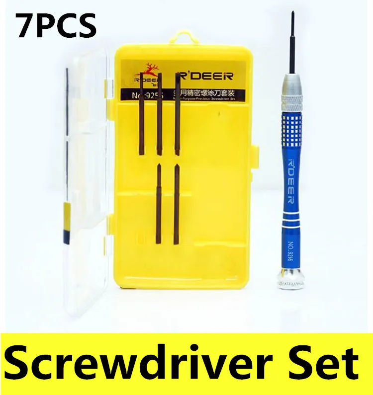 wholesale Chave de fenda 7PCS screwdriver set precision electronic repair for watch glasses computer iphone ipad multifunction |