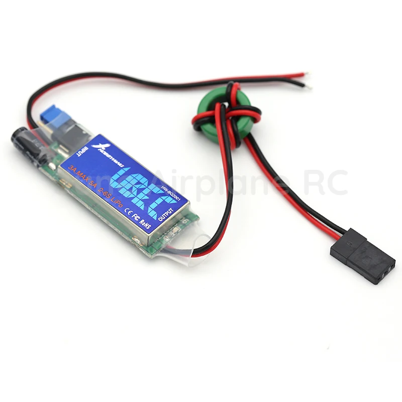 Hobbywing UBEC 3A MAX 5A 2-6S Lipo бесщеточный двигатель с низким уровнем шума RF BEC