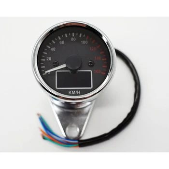 

Universal Motorcycle LCD Digital Speedometer Backlight Odometer Tachometer Gauge Motorbike Motor Speed Meter Tachometer Odometer
