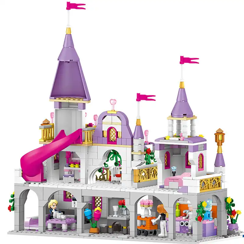 731pcs compatible legoinglys friends princess castl