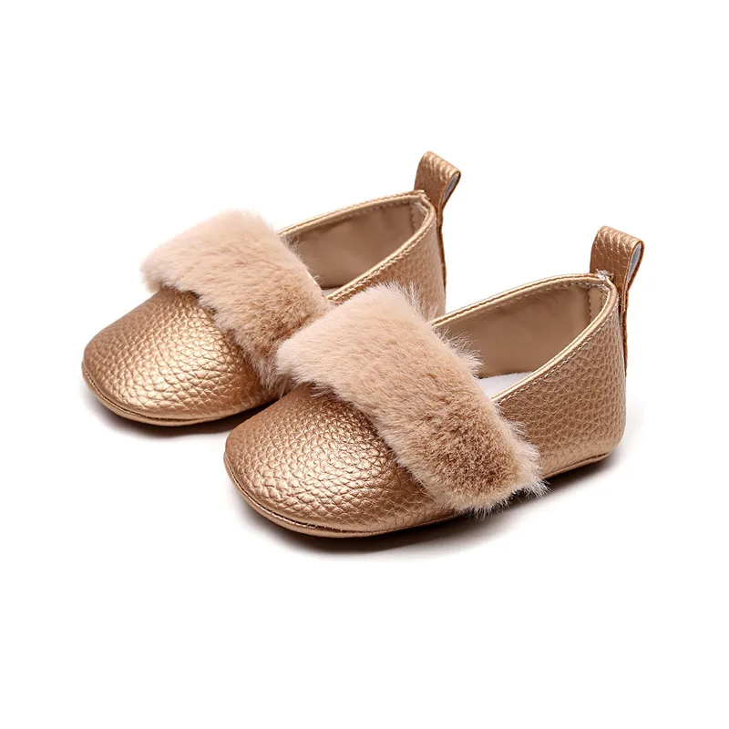 Обувь для первых ходунков из искусственной кожи; обувь для маленьких принцесс; Мягкие Мокасины для новорожденных; обувь для маленьких девочек; обувь для новорожденных
