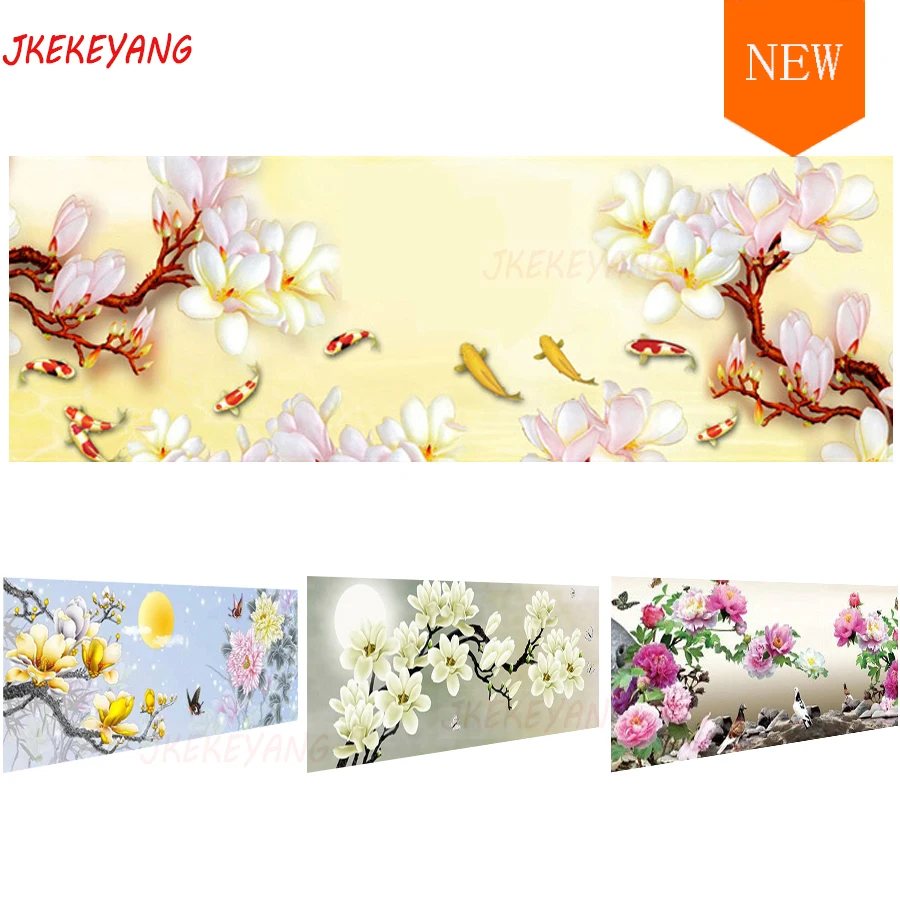 

Large size 5d DIY Diamond Painting "beautiful flower" Full Square Drill Cross Stitch Diamond Embroidery home Decor Y3197