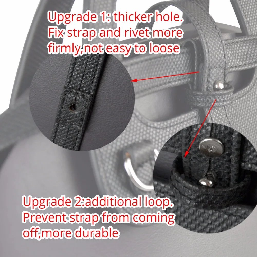 2018 новый тонкий из искусственной кожи с регулируемым размером ремень Дно комплект с рюкзаком Набор для Obag '50 O Мешок