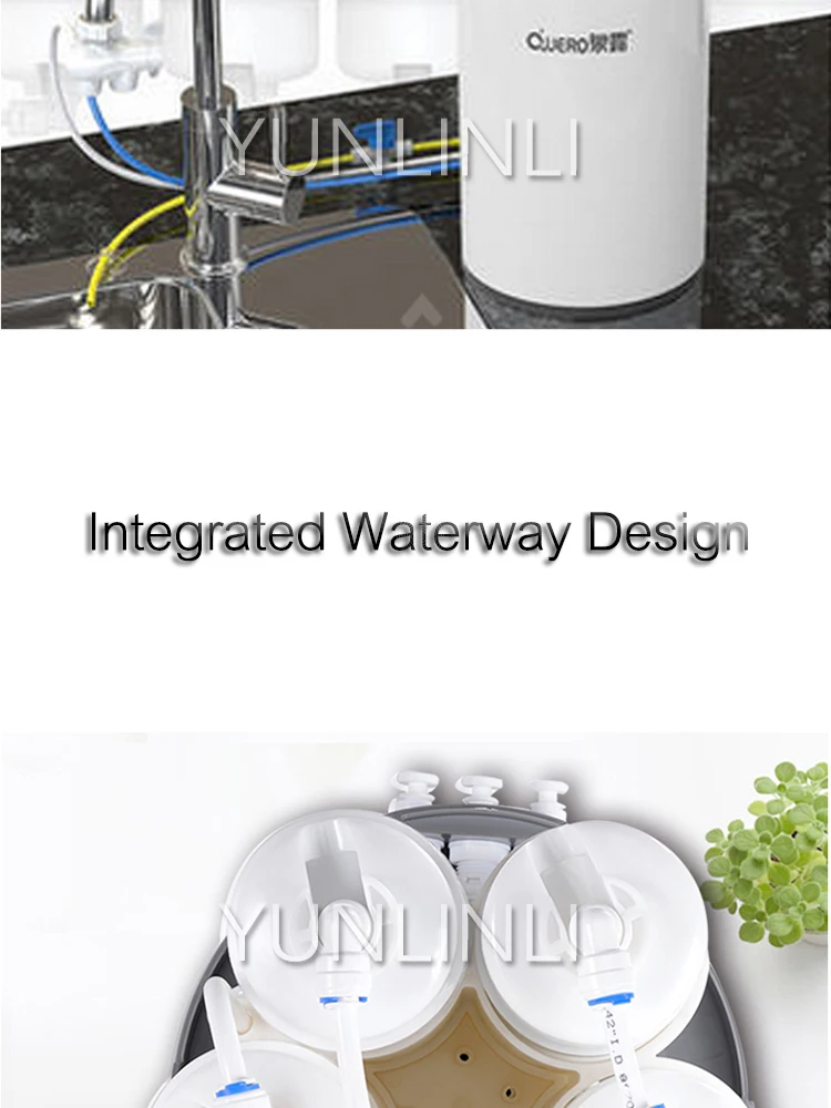 Бытовая очистка воды машина кухня мгновенного нагрева фильтр для воды кран фильтр умный очиститель QL-600A-SQ