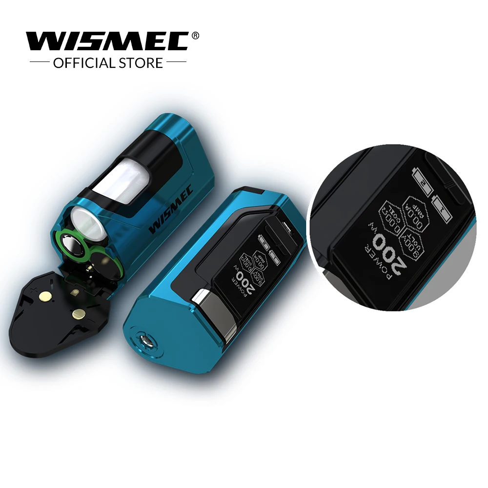 Original Wismec LUXOTIC DF BOX Kit with Guillotine V2 RDA Atomizer Tank 7ml bottle 200W Squonk system Electronic cigarette vape Original Wismec LUXOTIC DF BOX Kit with Guillotine V2 RDA Atomizer Tank 7ml bottle 200W Squonk system Electronic cigarette vape