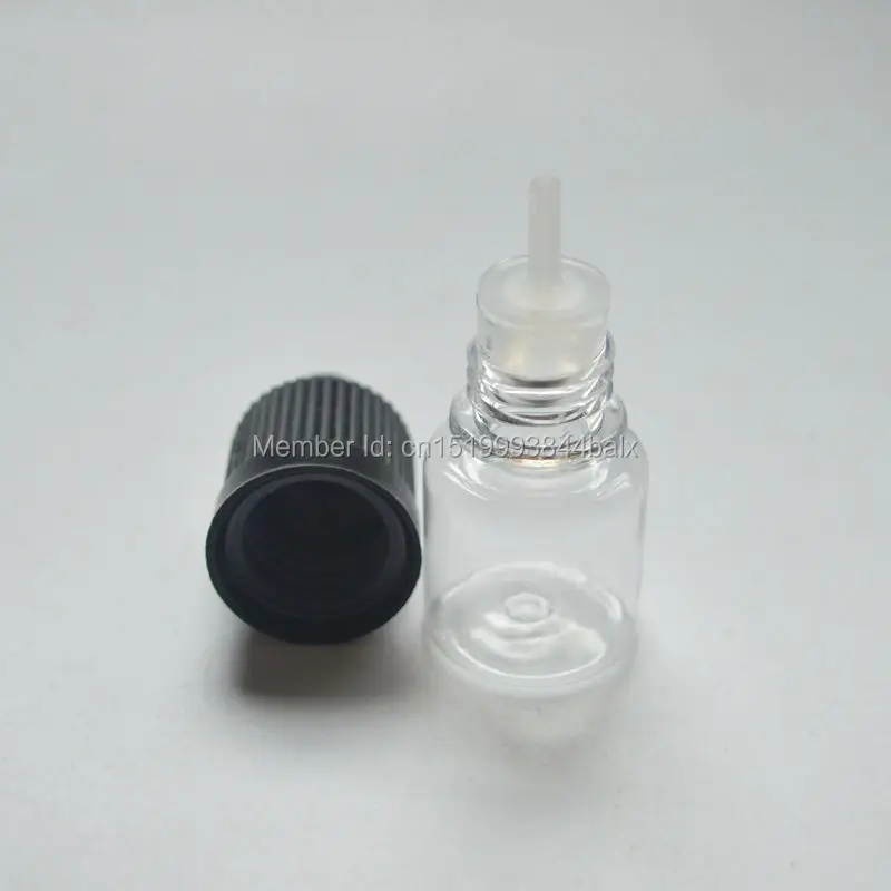 

Fast Shipping Hot Clear 3ml PET Plastic Dropper Bottle with Childproof Cap And Long Needle Tip for E Liquid Empty Bottle 100pcs