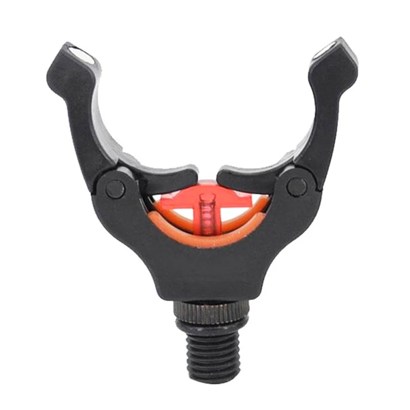 Fishing Rod Rest Gripper Black Nylon Plastic Rod Pod Holder With Magic Magnet Clips Keep Fishing Rod Fishing Tool