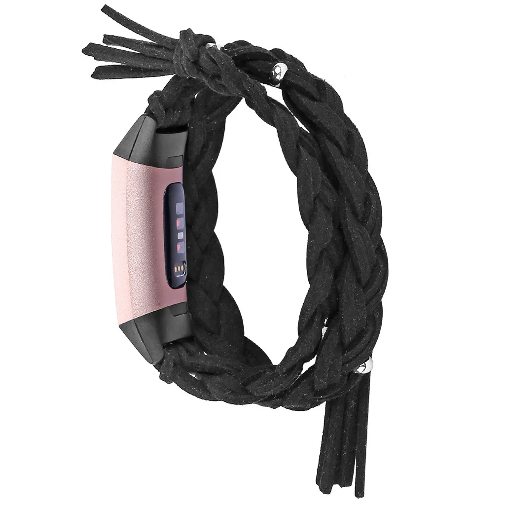Пеньковая веревка ручной ремешок для Fitbit Charge 3 Лучшая цена браслет ремешок на запястье новейшая горячая Распродажа Новая мода