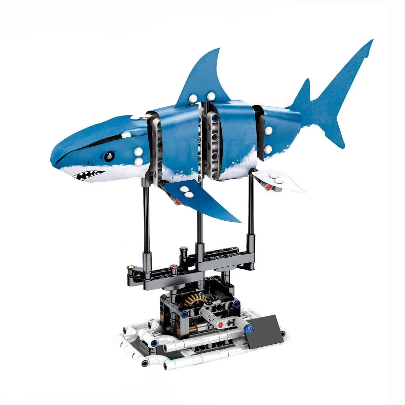 Forma Fish Set 20089 20090 20091 20092 LegoINGlys 81000 81001 81002 81003 SEMBO Creator Building Blcoks Koi Shark Bricks Toy