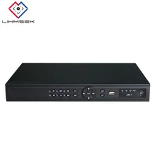 Lihmsek Оригинальная английская версия PoE NVR 32CH с 16ch POE ПОРТ 1000 м Ethernet сети видео Регистраторы доступа 6mp IP камера