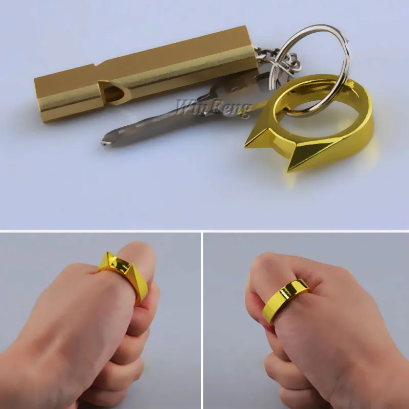Porte Cles Multifonction D Auto Defense En Forme D Oreille De Chat Outil De Survie En Plein Air Fournitures D Auto Defense Tactique Edc Aliexpress