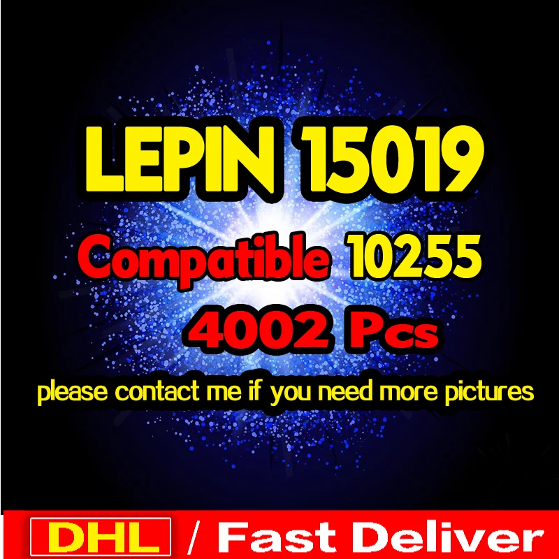 LP 15019 MOC Набор для творчества квадратный 15011 ДЕТЕКТИВНАЯ офисная модель здания