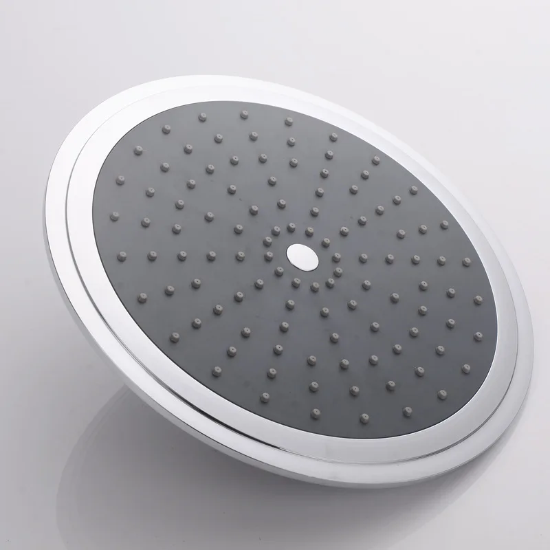 

1Pcs 30Cm Plastic Round Shape Rainfall Powered Shower Room Top Shower Roof Head Nozzle Cabin Accessories 12inch
