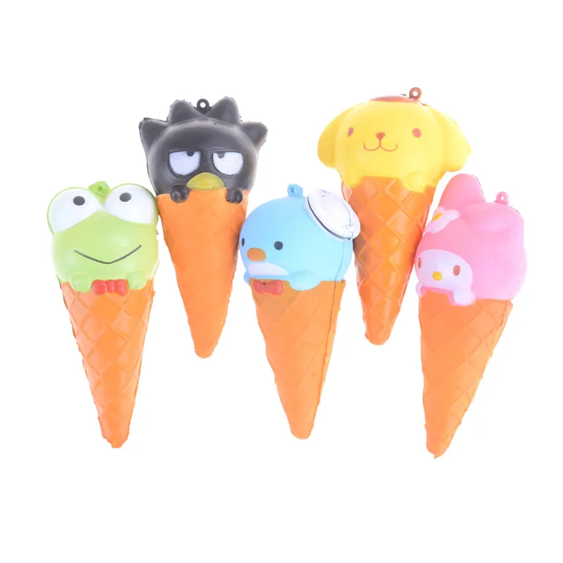 MYPANDA Jumbo Squishy животные мороженое конус кошка ароматический брелок Подвески Дети