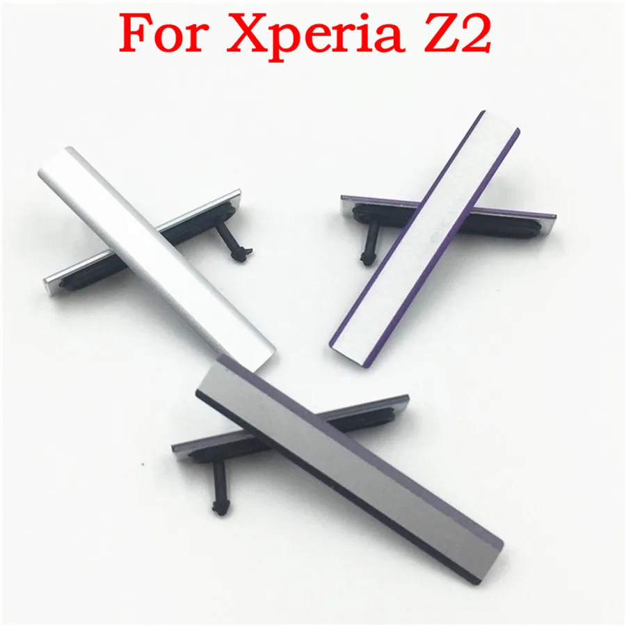 Vannego для Sony Xperia Z Z1 Z2 Z3 оригинальный новый зарядный порт USB крышка + Micro SD слот сим