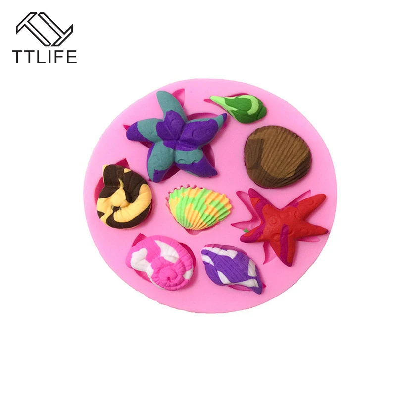 TTLIFE New Type Unicorn Horse Liquid Silicone Mold Chocolate Fondant Chocolate 3D Soap Molds Flexible Non-stick cake stencil