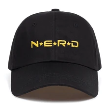 Новинка года, Высококачественная хлопковая шляпа с надписью «NERD» для мужчин и женщин, хип-хоп кепки-бейсболки шляпы для гольфа Bone Garros