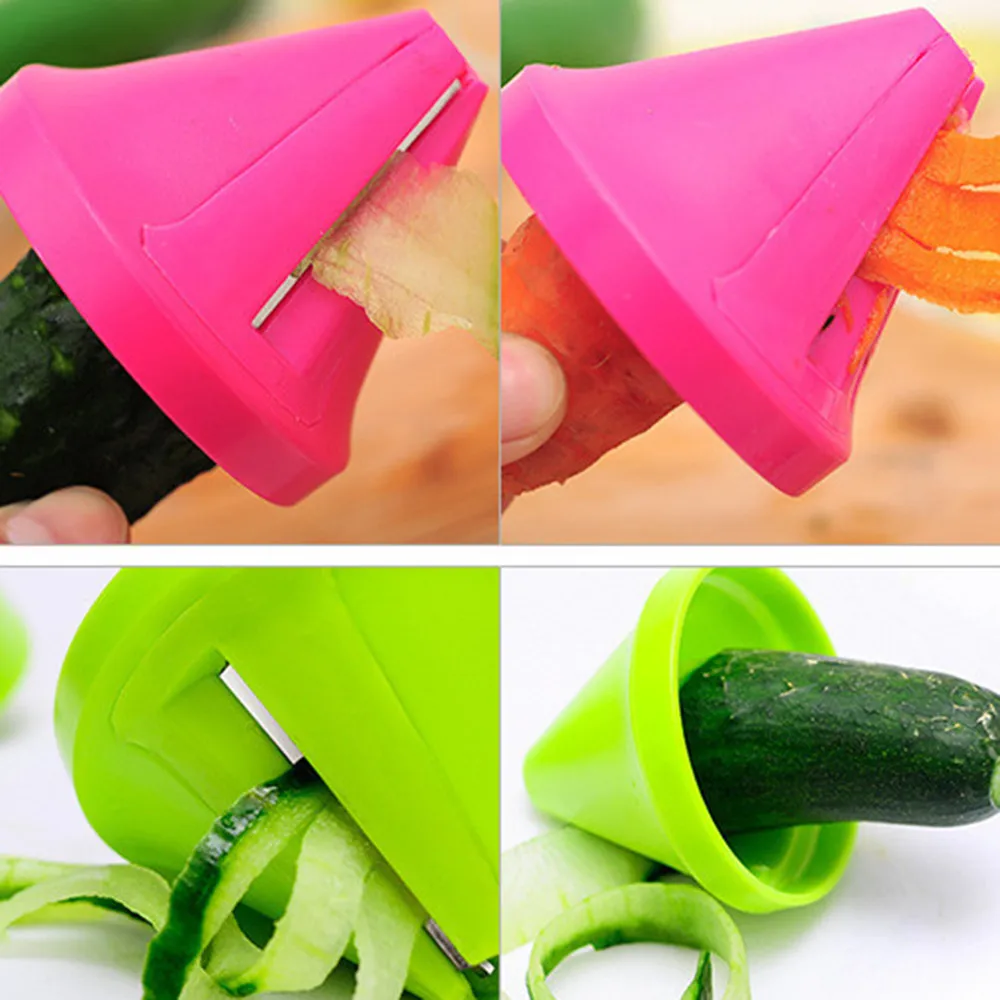 

Kitchen Tools Accessories Funnel Model Spiral Slicer Vegetable Shred Carrot Radish Cutter Fruit Vegetable Piece Grater