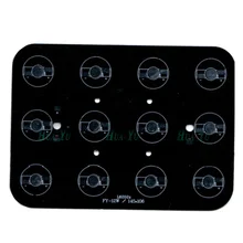 10 шт. 12 Вт 15 Вт 18 Вт 20 Вт 36 Вт 45 Вт 54 Вт 60 Вт 145x106 мм алюминиевая пластина, led теплоотвод доска для прожектора, светильник, прожектор и т. д