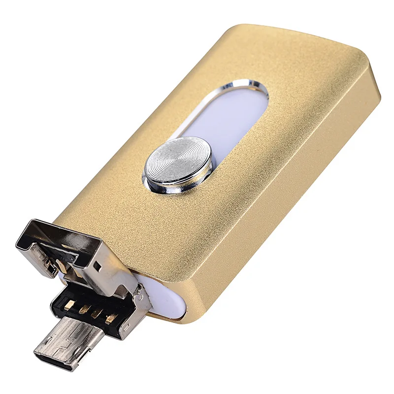 i Flash Drive 3 in 1 Micro Usb Pen Drive Phone OTG 64gb for iphone 7/6