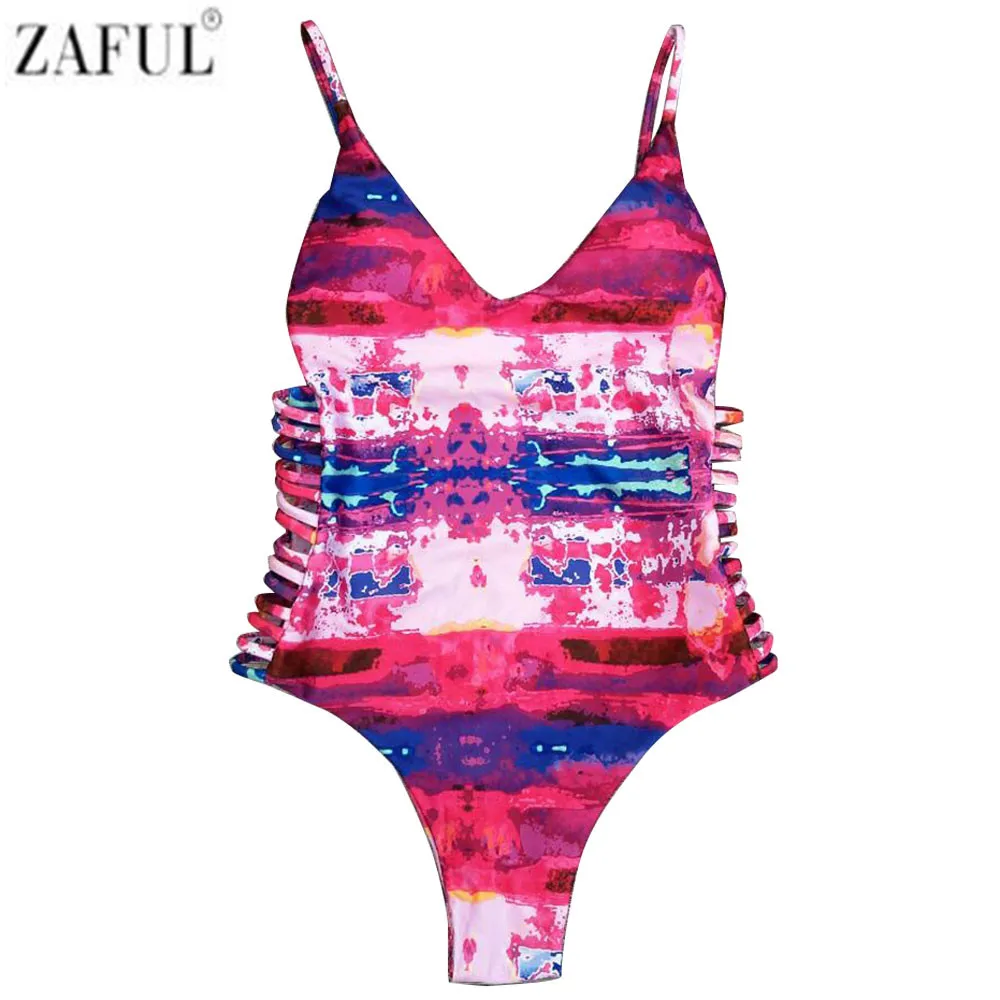 Buy ZAFUL Hot! One Piece Swimsuit 2017 Sexy Swimwear