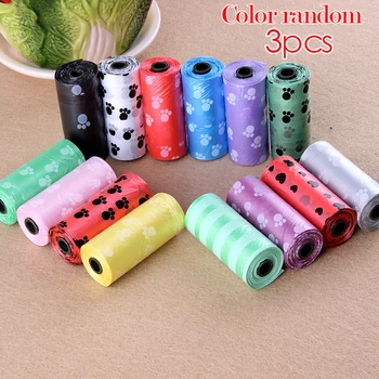 

Practical Rolls Printing Dog Cat Waste Garbage Environmental Clean Poop Refill Big Bags Pet Supplier