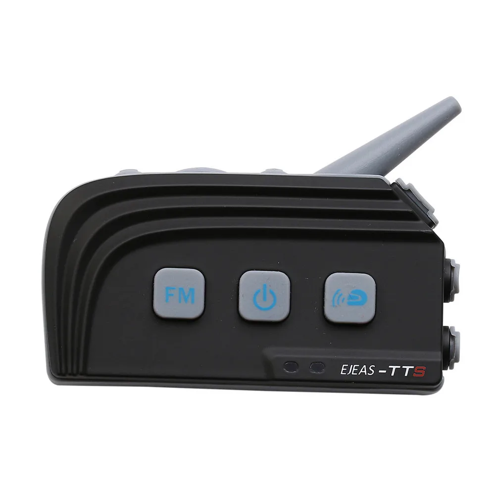 

EJEAS TTS Dual Bluetooth Intercom Motorcycle Interphone Headset 6 Riders Intercomunicador Headphone