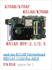 Excellent For ASUS X450LD 4G I7 4500 With chip Laptop Motherboard System Board Main Board Card Logic Board Tested Well Motherboard S-4 16 Excellent For ASUS X450LD 4G I7 4500 With chip Laptop Motherboard System Board Main Board Card Logic Board Tested Well Motherboard S-4 16