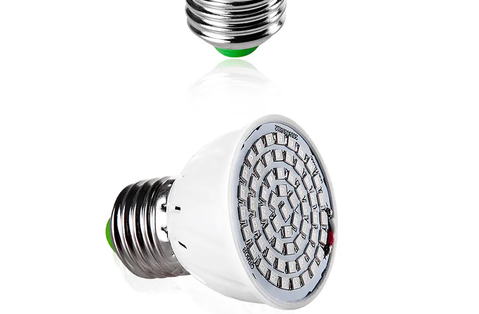 Светодиодный E27 полный спектр для выращивания домашних растений лампы 220 V led-лампы для выращивания культур лампы светодиодный светать для