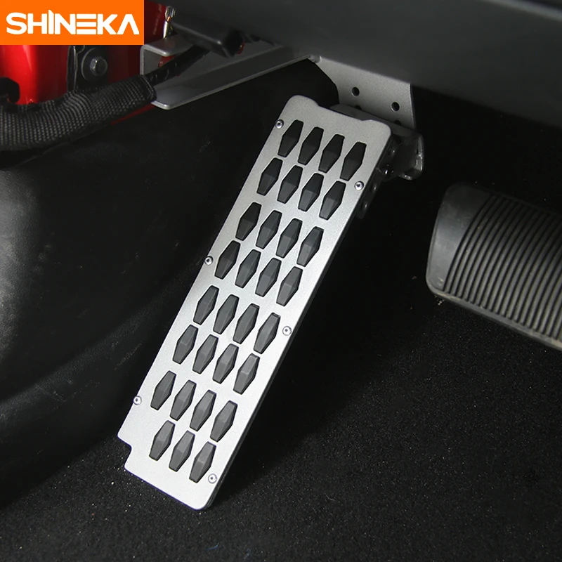 SHINEKA металлические автомобильные тормозные педали колодки подставка для ног Jeep