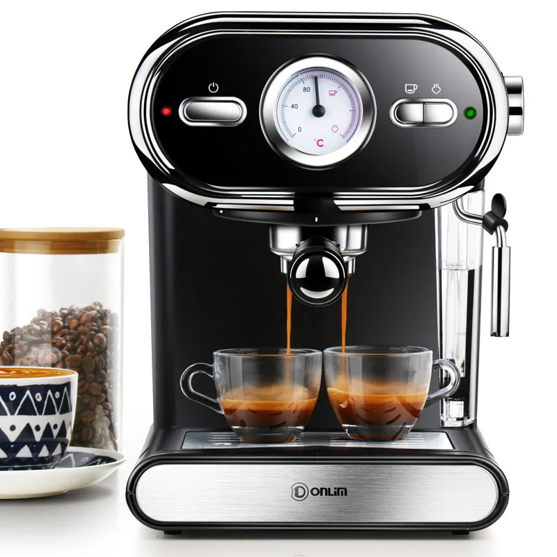 Italian Coffee Machine Household Small Manual Semi-automatic Steam Type Pump Pressure 20Bar Italian Coffee Machine Household Small Manual Semi-automatic Steam Type Pump Pressure 20Bar