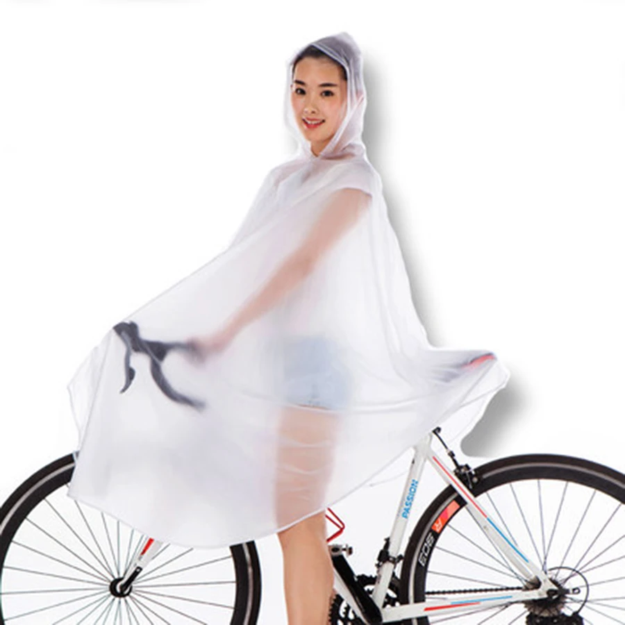 raincoat on bike