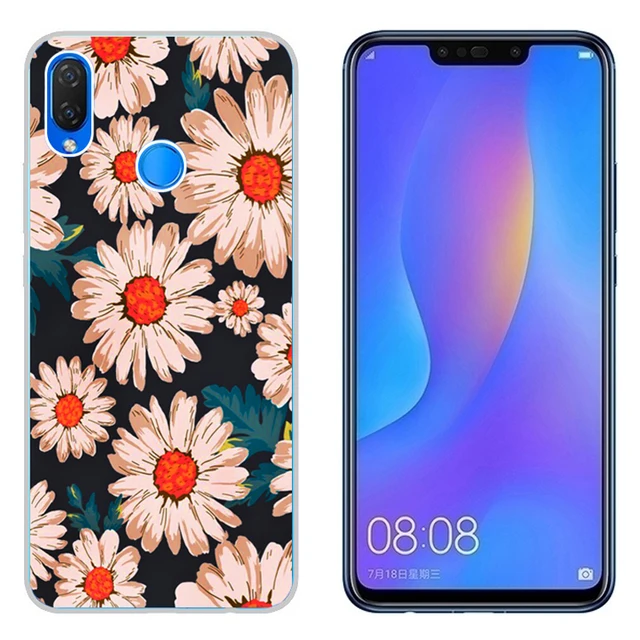 Soft Case For Huawei Nova 3i Transparent Printing Silicone Phone Back