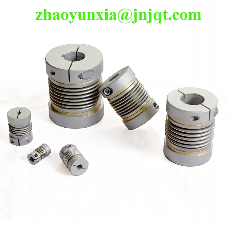 

4 pc BW65C 14X14 mm and 2 pc BW65C 22X22 mm clamp type bellows coupling