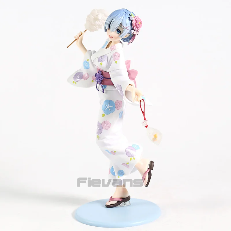 Re: жизнь в другом мире от zero Rem Yukata Ver. Коллекционная модель игрушки из ПВХ