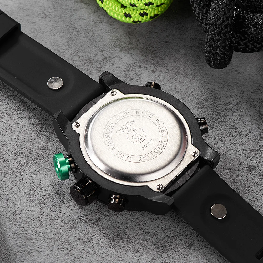 AD2820-5(6)OHSEN Brand Digital Sport Mens Quartz Watch