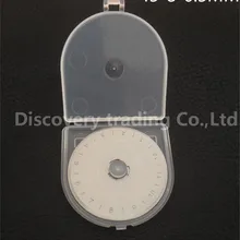 500pc45mm роторные режущие лезвия поделка для вырезания из бумаги ручной Скрапбукинг запасные лезвия подходит для Olfa лезвия