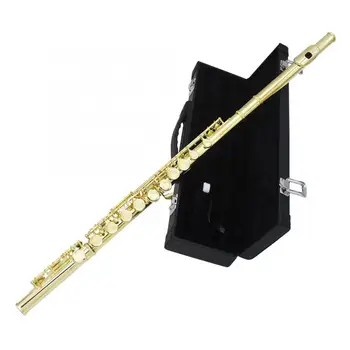 

Detachable 16 Holes C Flute With Gloves Screwdriver PU Leather Box Cleaning Tool Set Woodwind Instruments