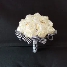 Супер дешевое украшение в виде жемчужины ручной работы на заказ Свадебный держатель для цветов на свадьбе в Европе и Америке