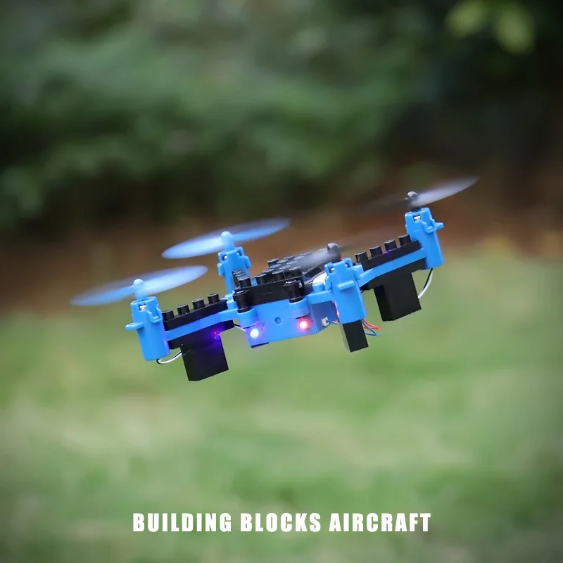 LEOOFU мини блоки собраны передачи вертолет quadcopter headless режим дрона игрушки
