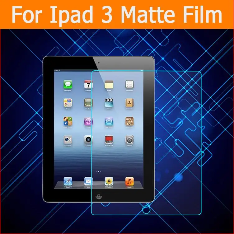 Лучшая Антибликовая фотопленка для iPad 2 3 ipad 4 9 7 дюйма передняя матовая защитная