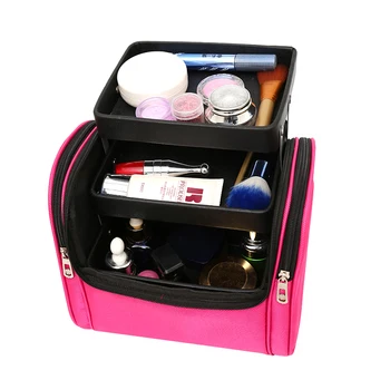 

New Multifunction Cosmetic Bag Travel Organizer Women Large Capacity Makeup Bag Professional Make Up Cases Portable Storage Bag