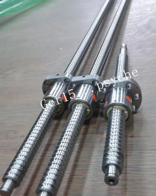 3 sets s Anti Backlash Ballscrew SFU1605 L 350/450/700mm Ball Screws