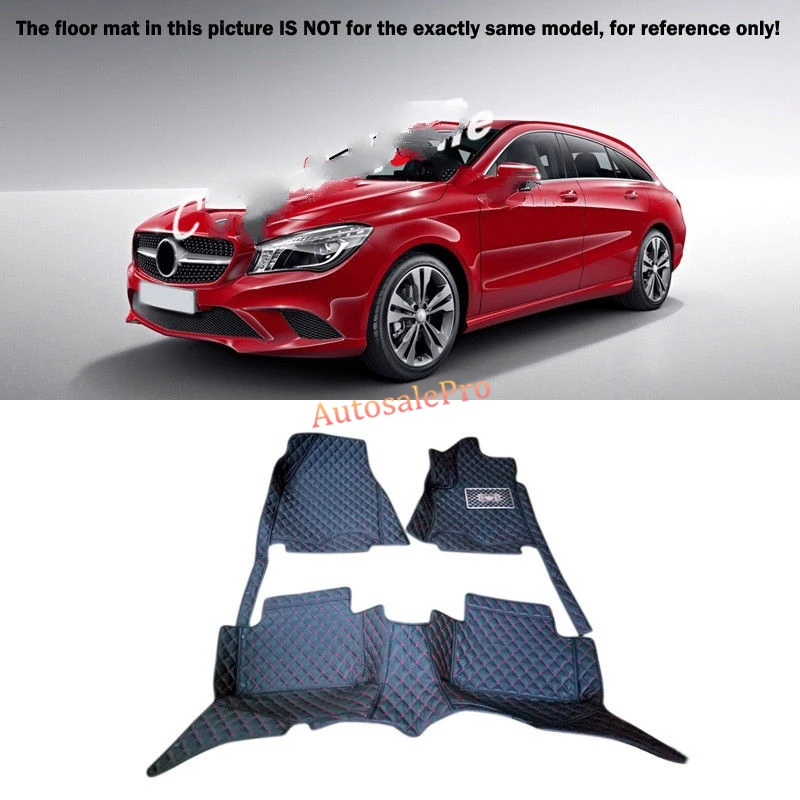 Для Mercedes Benz CLA C117 W117 2014 2015 2016 правый и левый руль черный Передний Задний напольный