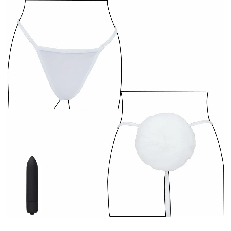 Strap on underwear fox tail without anal beads butt plug silicone eggs erotic gay BDSM Animal cosplay party game Anus Sex toy | Красота и