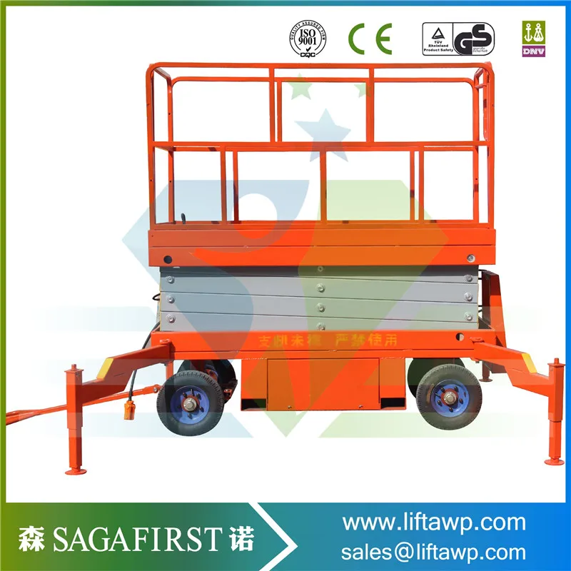 Full Electric Hydraulic scissor lift table Scissor Lift Table, electric table truck, Gestellwagen