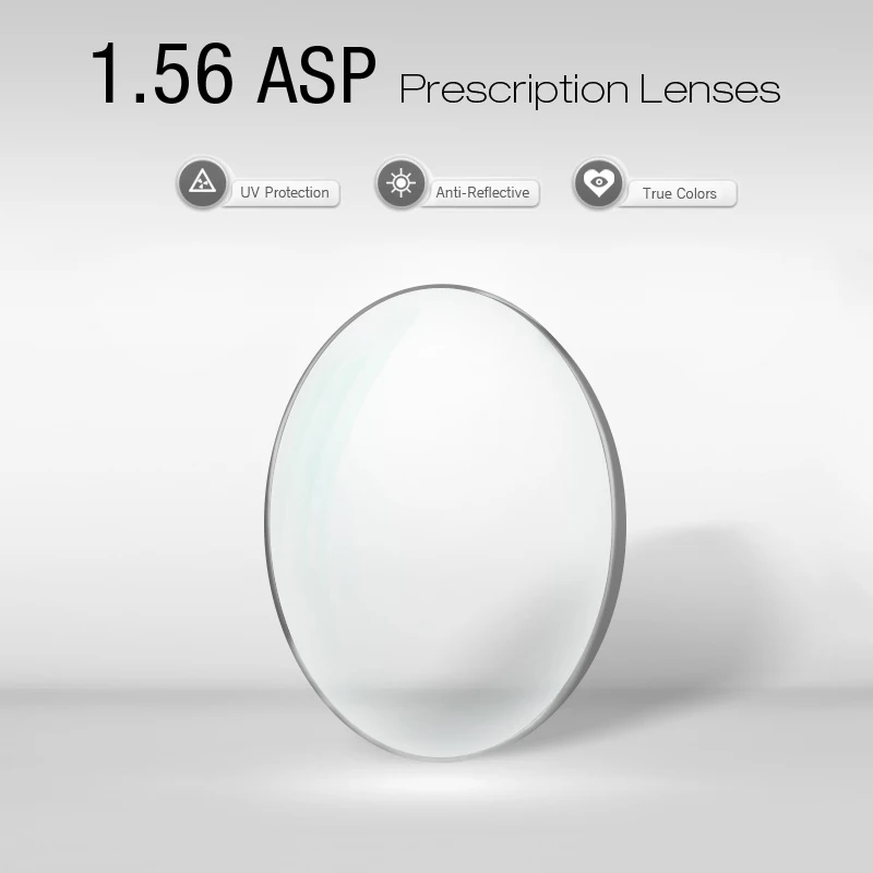 Buy 1.56 Super Hi Index Ultra Thin Aspheric RX Spectacle Eyeglass Lenses For
