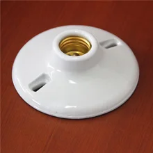 Высокая термостойкость керамический держатель, лампа E27 винт восхождение коробка для домашних животных для осветительных приборов цоколь лампы