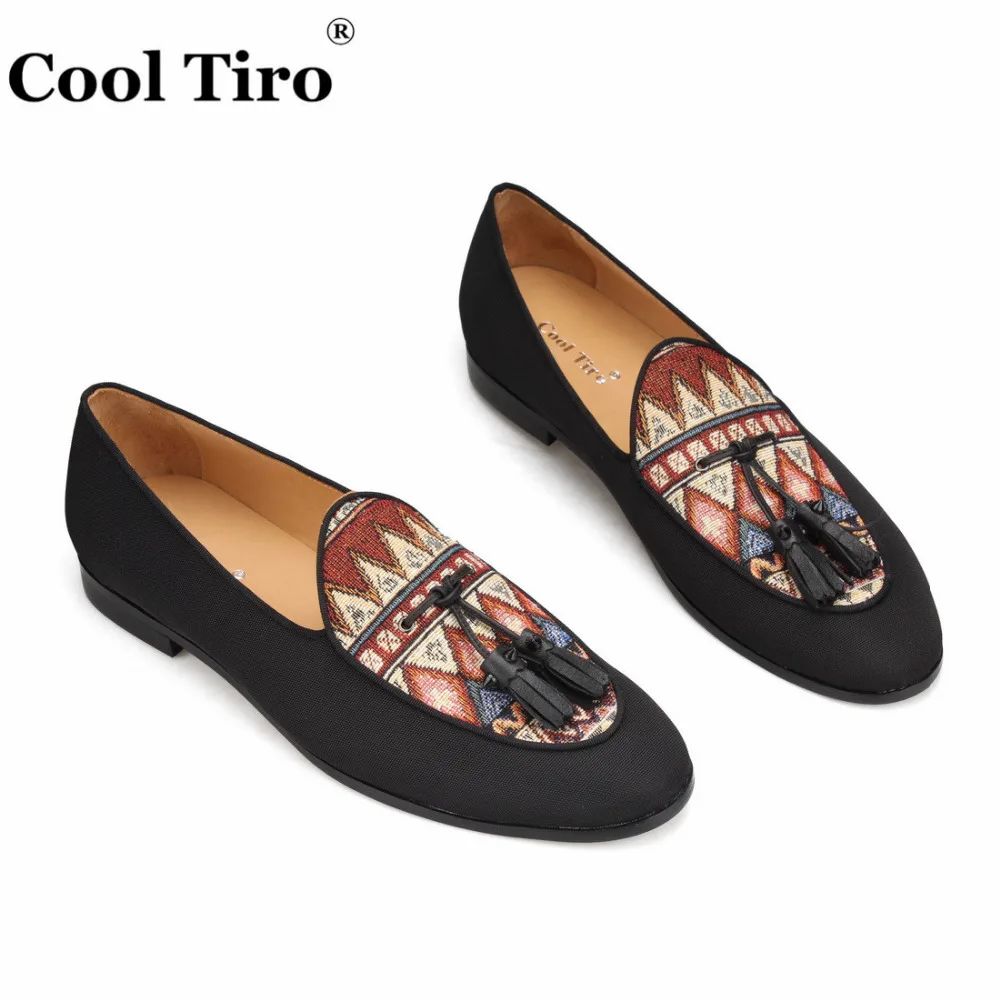 black canvas Loafers (5)