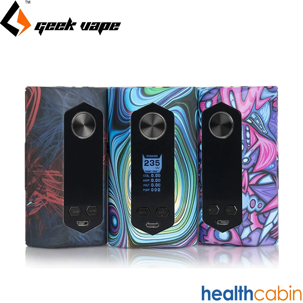 

Geekvape Blade 235W Box Mod Aircraft Grade Material Electronic Cigarette Mod support 18650 20700 21700 Battery VS Smoant Sylon